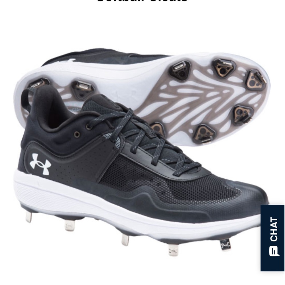 Brand New metal Under Armour womens cleats